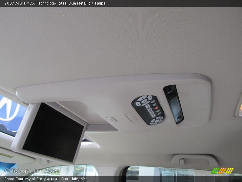 Steel Blue Metallic / Taupe 2007 Acura MDX Technology