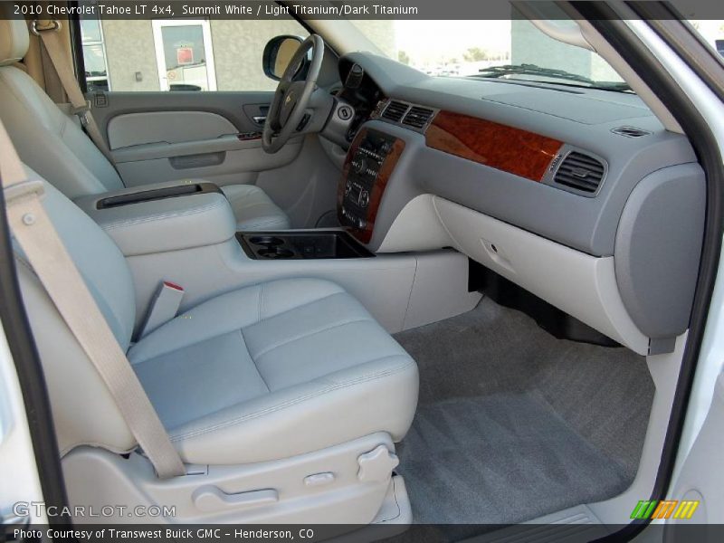 Summit White / Light Titanium/Dark Titanium 2010 Chevrolet Tahoe LT 4x4