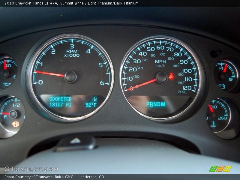 Summit White / Light Titanium/Dark Titanium 2010 Chevrolet Tahoe LT 4x4