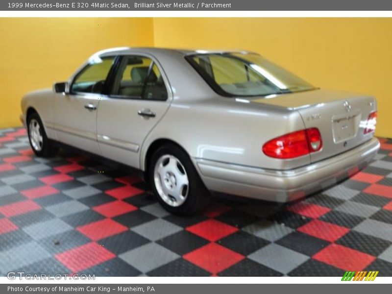 Brilliant Silver Metallic / Parchment 1999 Mercedes-Benz E 320 4Matic Sedan