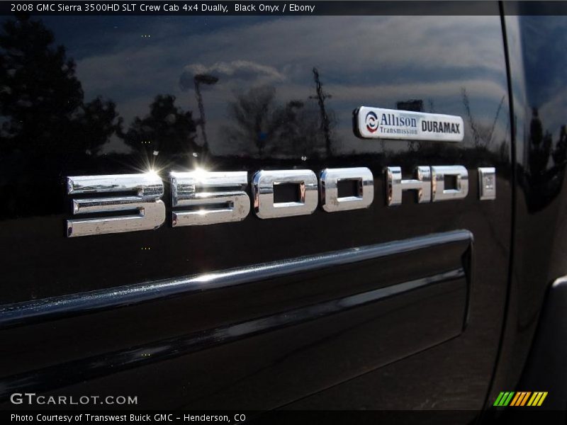  2008 Sierra 3500HD SLT Crew Cab 4x4 Dually Logo