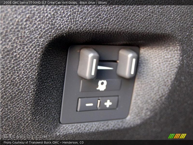 Controls of 2008 Sierra 3500HD SLT Crew Cab 4x4 Dually