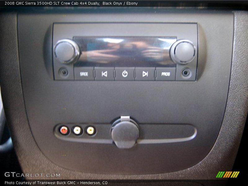 Controls of 2008 Sierra 3500HD SLT Crew Cab 4x4 Dually