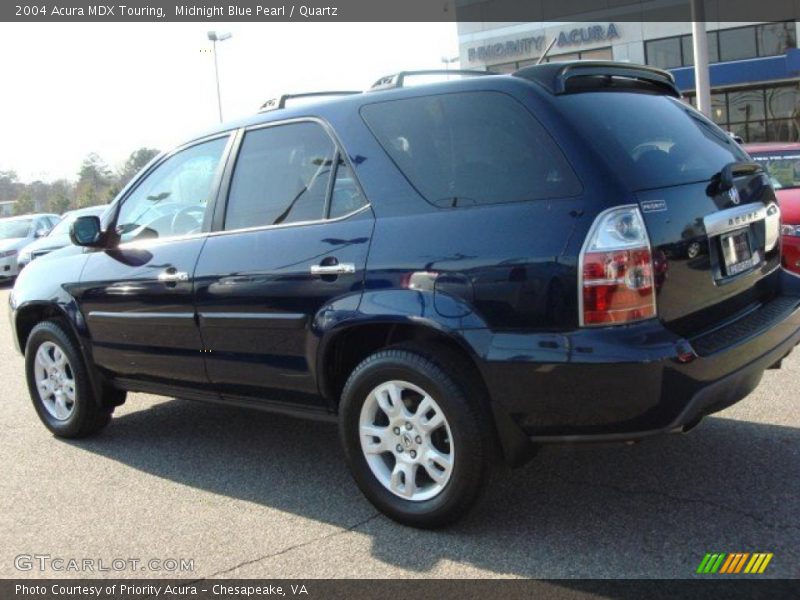 Midnight Blue Pearl / Quartz 2004 Acura MDX Touring