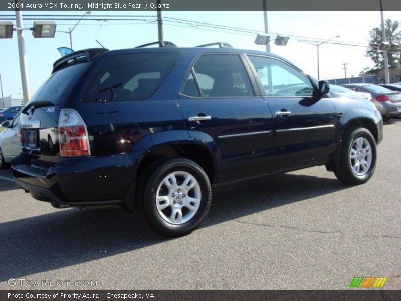 Midnight Blue Pearl / Quartz 2004 Acura MDX Touring