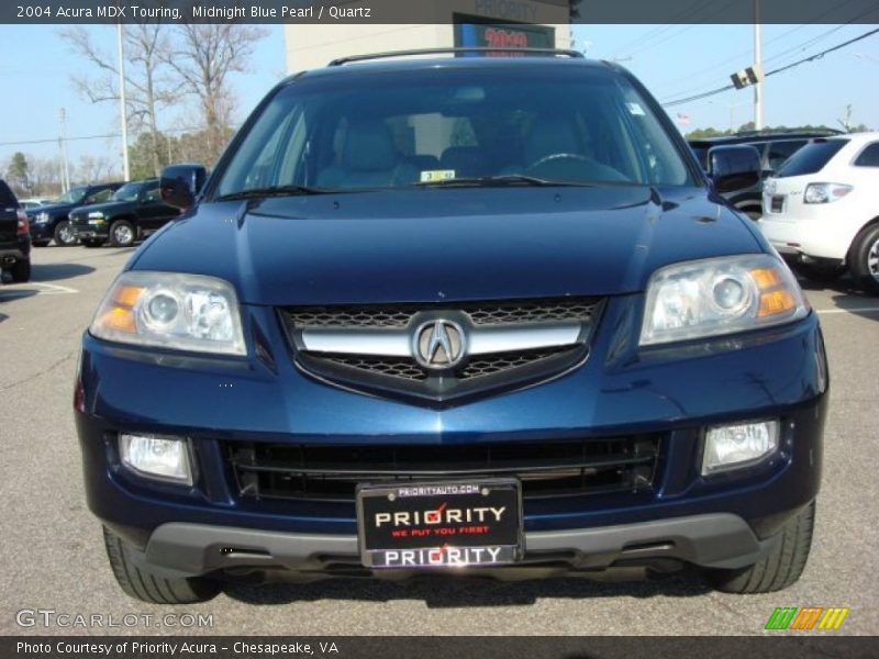 Midnight Blue Pearl / Quartz 2004 Acura MDX Touring