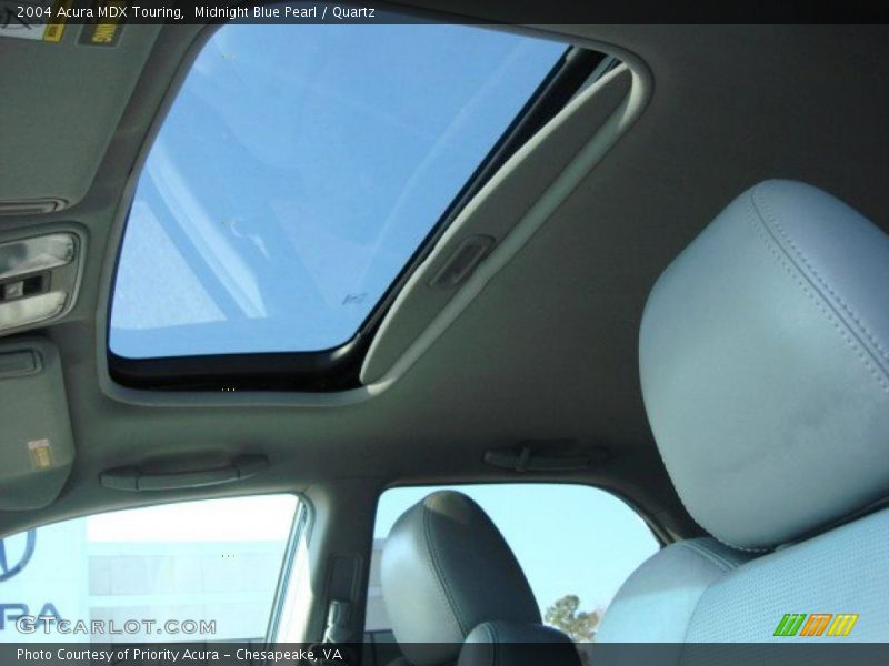 Sunroof of 2004 MDX Touring
