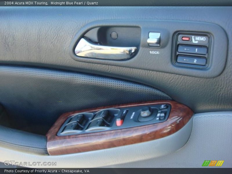 Controls of 2004 MDX Touring