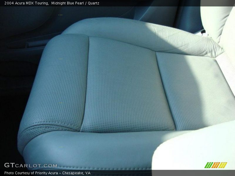 Midnight Blue Pearl / Quartz 2004 Acura MDX Touring