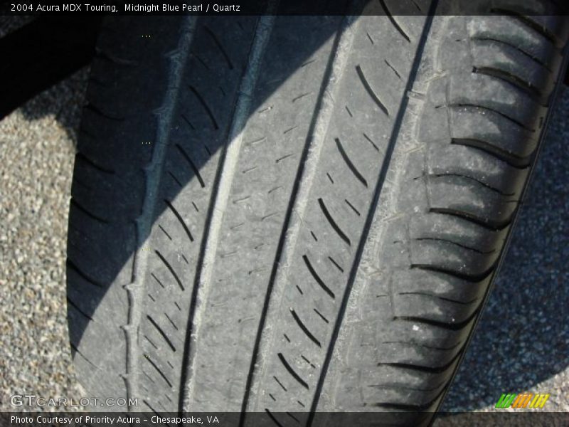 Midnight Blue Pearl / Quartz 2004 Acura MDX Touring