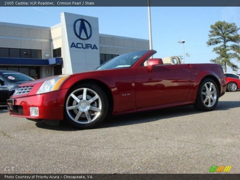 Crimson Pearl / Shale 2005 Cadillac XLR Roadster