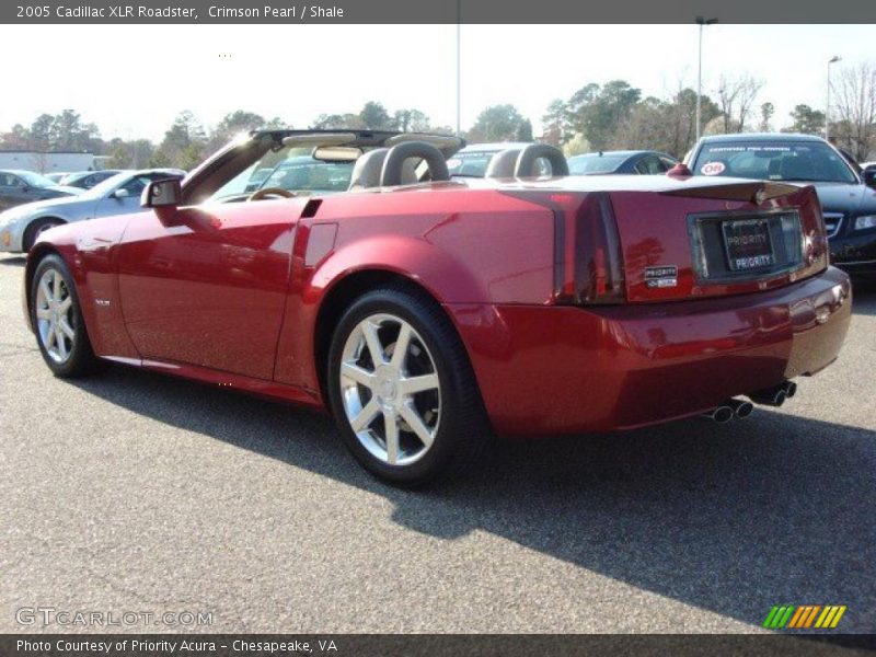 Crimson Pearl / Shale 2005 Cadillac XLR Roadster