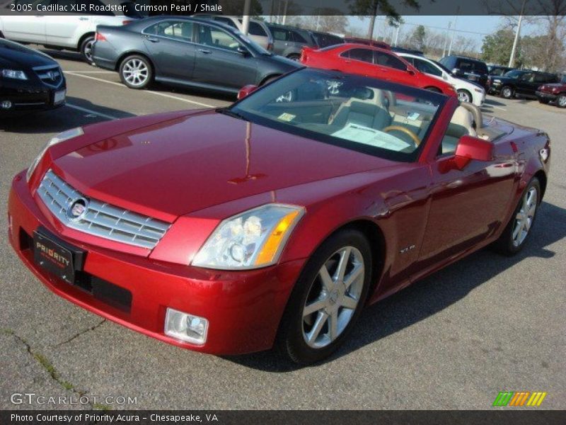 Crimson Pearl / Shale 2005 Cadillac XLR Roadster