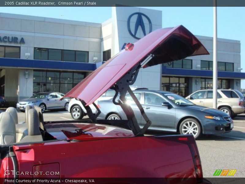 Crimson Pearl / Shale 2005 Cadillac XLR Roadster