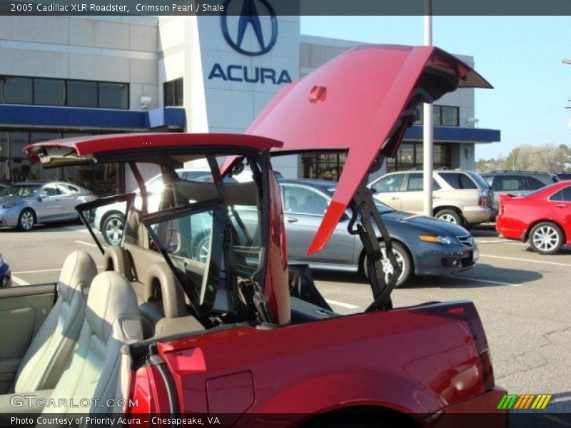 Crimson Pearl / Shale 2005 Cadillac XLR Roadster