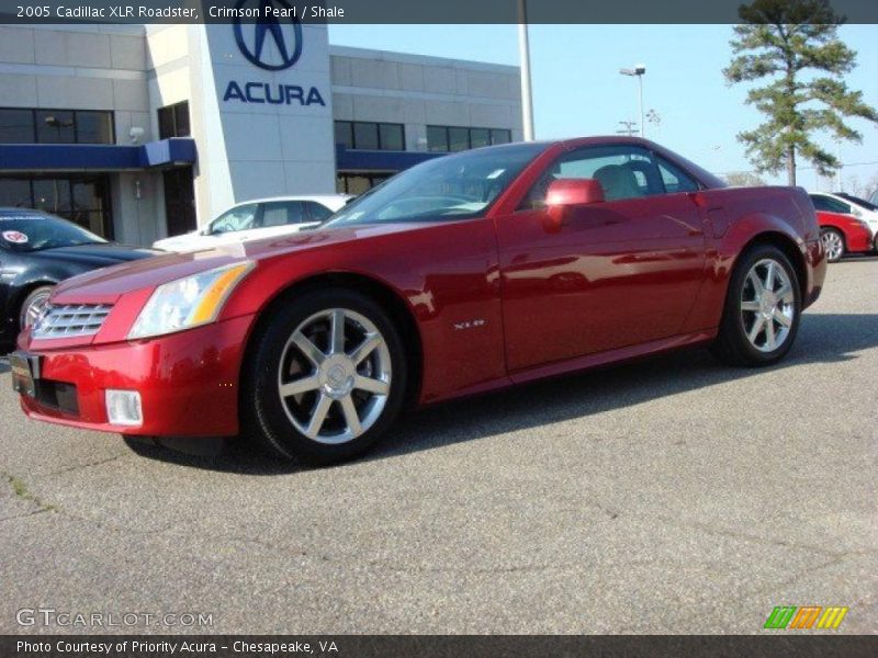 Crimson Pearl / Shale 2005 Cadillac XLR Roadster