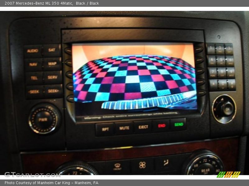 Black / Black 2007 Mercedes-Benz ML 350 4Matic