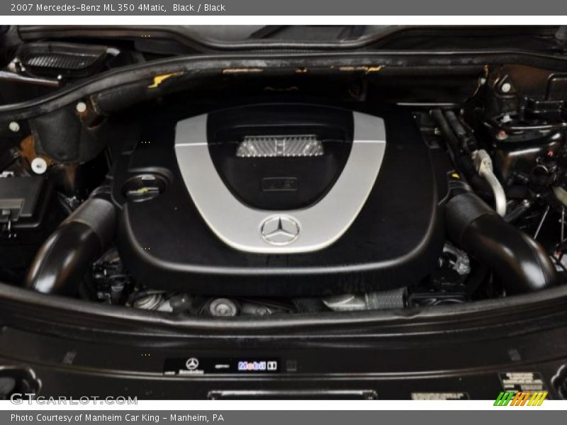 Black / Black 2007 Mercedes-Benz ML 350 4Matic