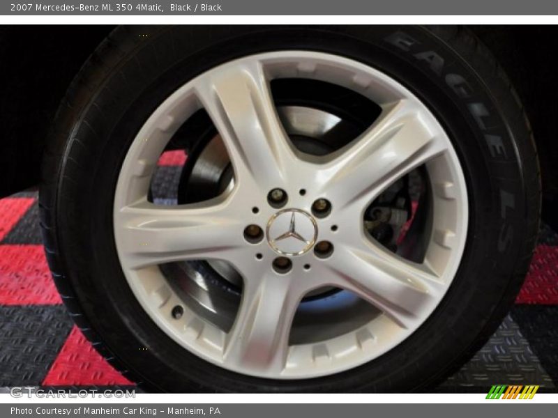 Black / Black 2007 Mercedes-Benz ML 350 4Matic