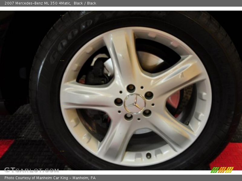 Black / Black 2007 Mercedes-Benz ML 350 4Matic