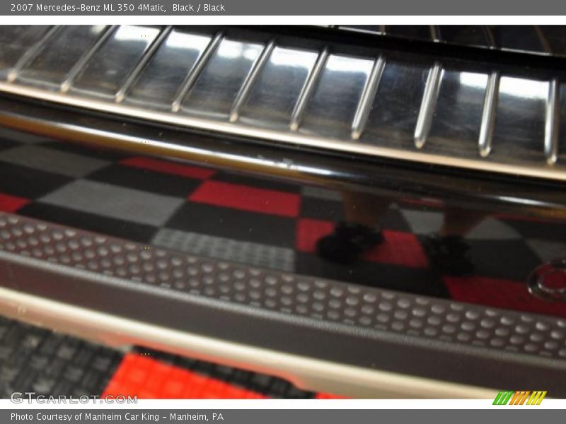 Black / Black 2007 Mercedes-Benz ML 350 4Matic