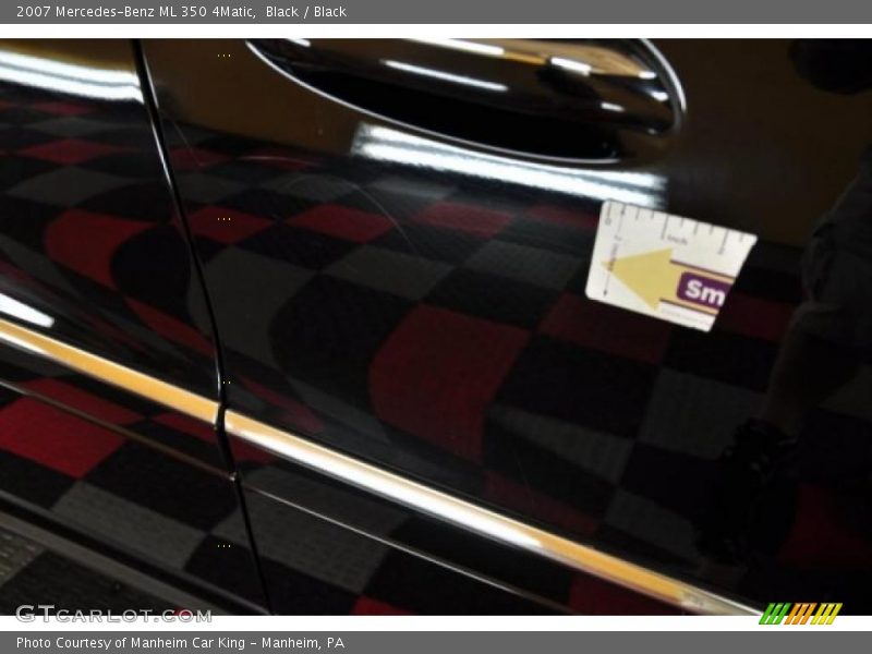 Black / Black 2007 Mercedes-Benz ML 350 4Matic