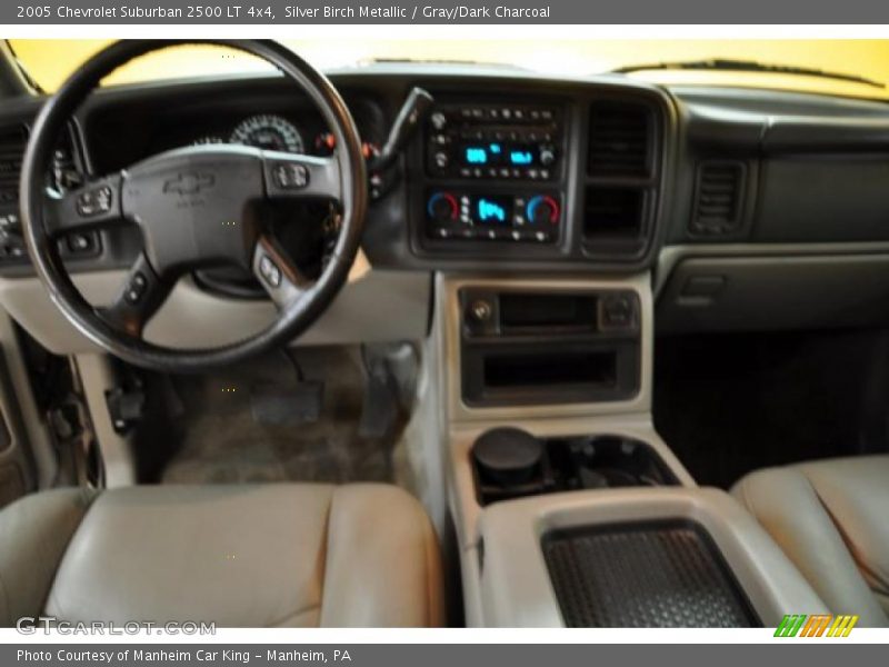 Silver Birch Metallic / Gray/Dark Charcoal 2005 Chevrolet Suburban 2500 LT 4x4