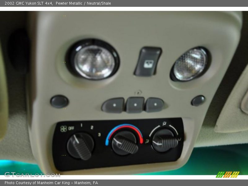 Pewter Metallic / Neutral/Shale 2002 GMC Yukon SLT 4x4