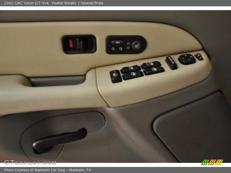 Pewter Metallic / Neutral/Shale 2002 GMC Yukon SLT 4x4