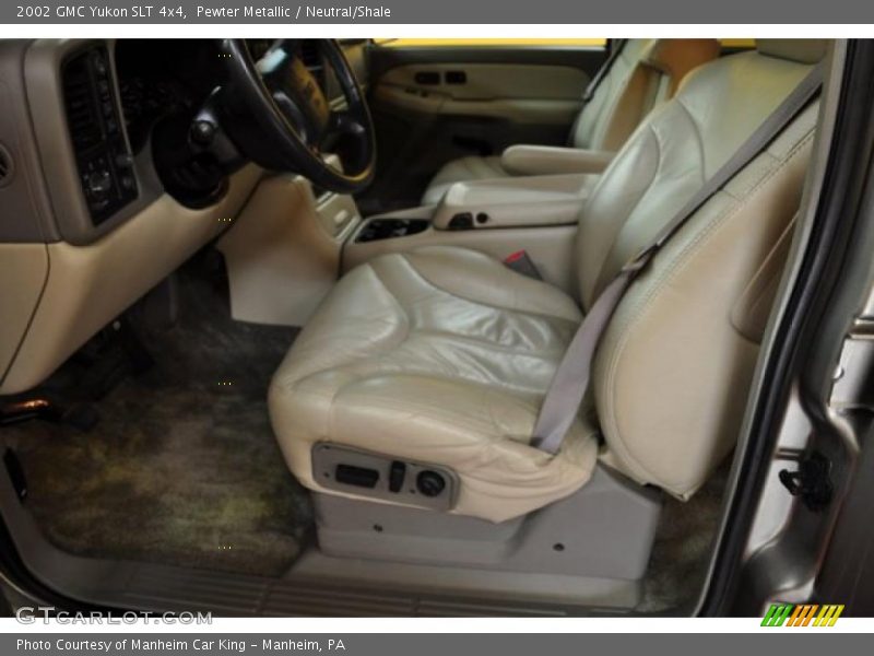 Pewter Metallic / Neutral/Shale 2002 GMC Yukon SLT 4x4