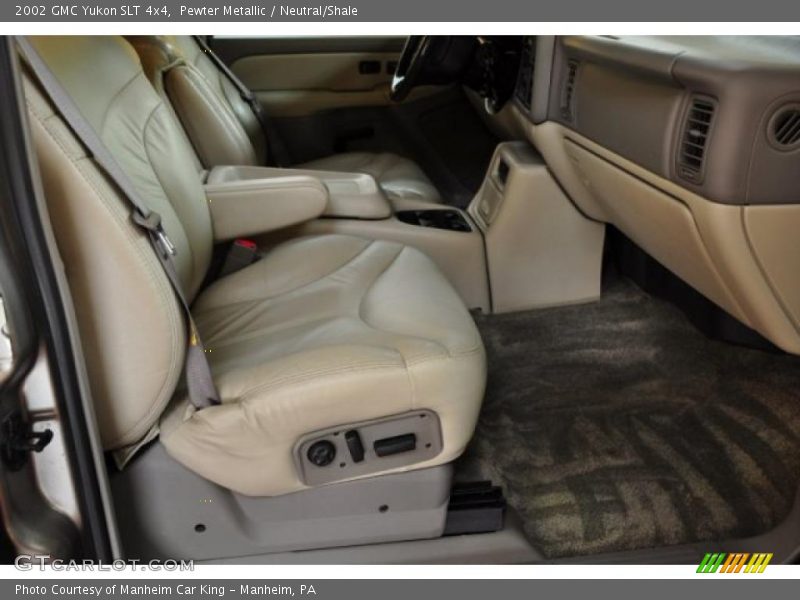 Pewter Metallic / Neutral/Shale 2002 GMC Yukon SLT 4x4