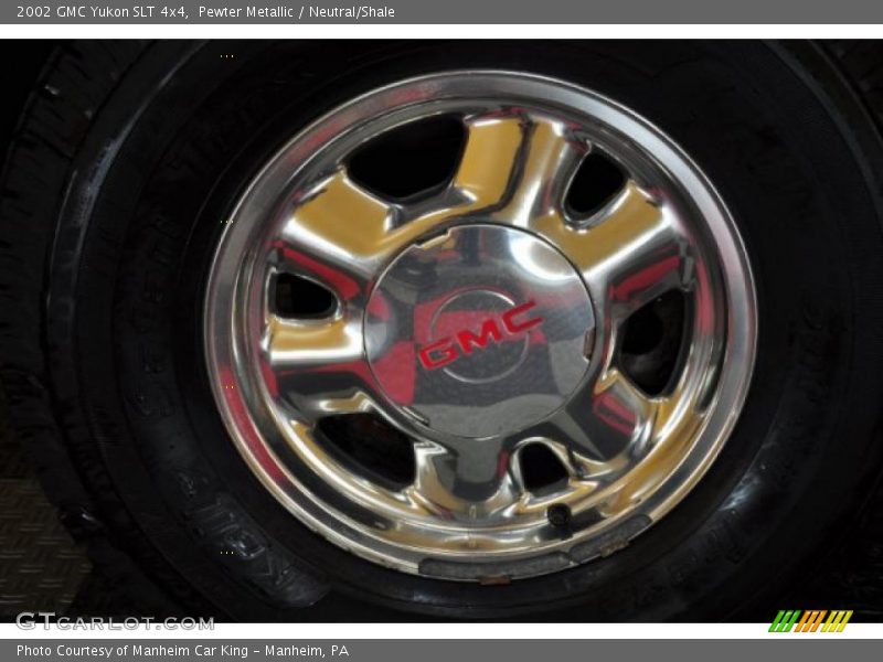 Pewter Metallic / Neutral/Shale 2002 GMC Yukon SLT 4x4