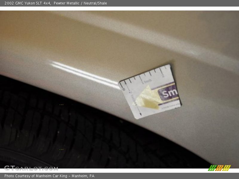 Pewter Metallic / Neutral/Shale 2002 GMC Yukon SLT 4x4