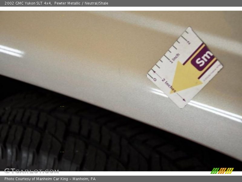 Pewter Metallic / Neutral/Shale 2002 GMC Yukon SLT 4x4
