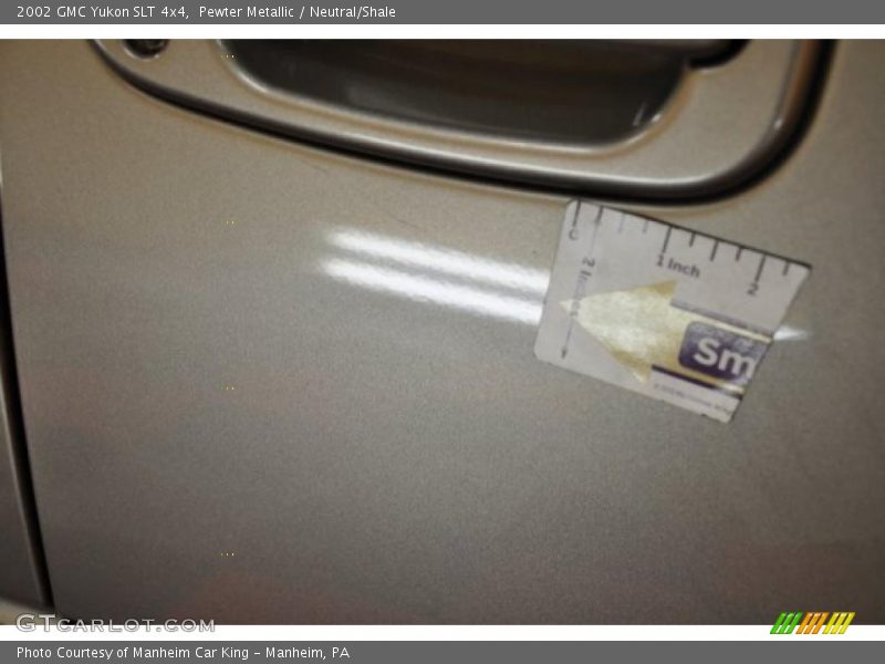 Pewter Metallic / Neutral/Shale 2002 GMC Yukon SLT 4x4