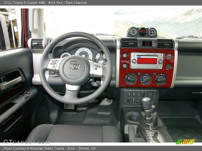 Dashboard of 2011 FJ Cruiser 4WD