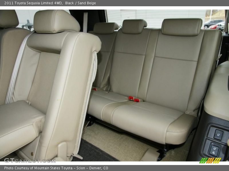  2011 Sequoia Limited 4WD Sand Beige Interior