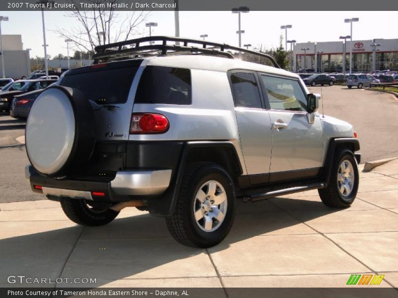 Titanium Metallic / Dark Charcoal 2007 Toyota FJ Cruiser