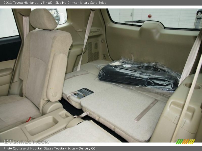  2011 Highlander V6 4WD Sand Beige Interior