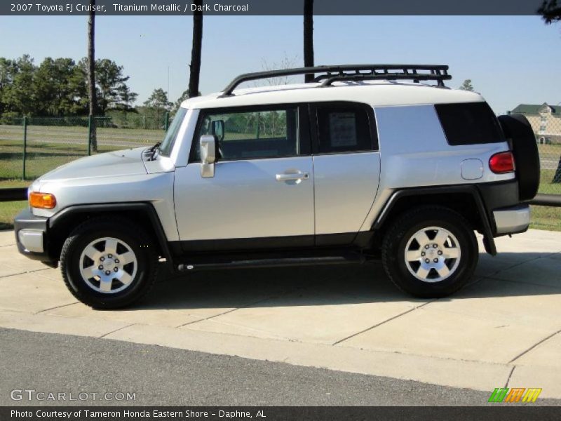 Titanium Metallic / Dark Charcoal 2007 Toyota FJ Cruiser