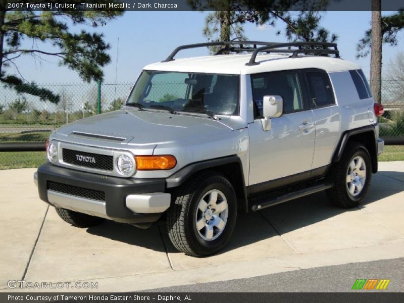 Titanium Metallic / Dark Charcoal 2007 Toyota FJ Cruiser