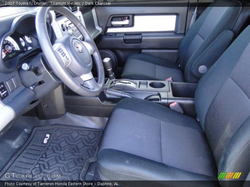 Titanium Metallic / Dark Charcoal 2007 Toyota FJ Cruiser