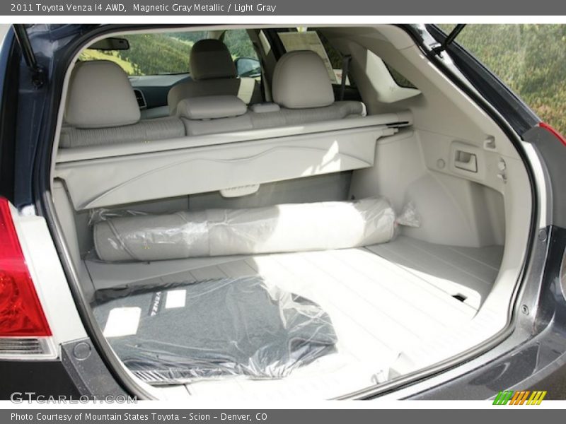  2011 Venza I4 AWD Trunk