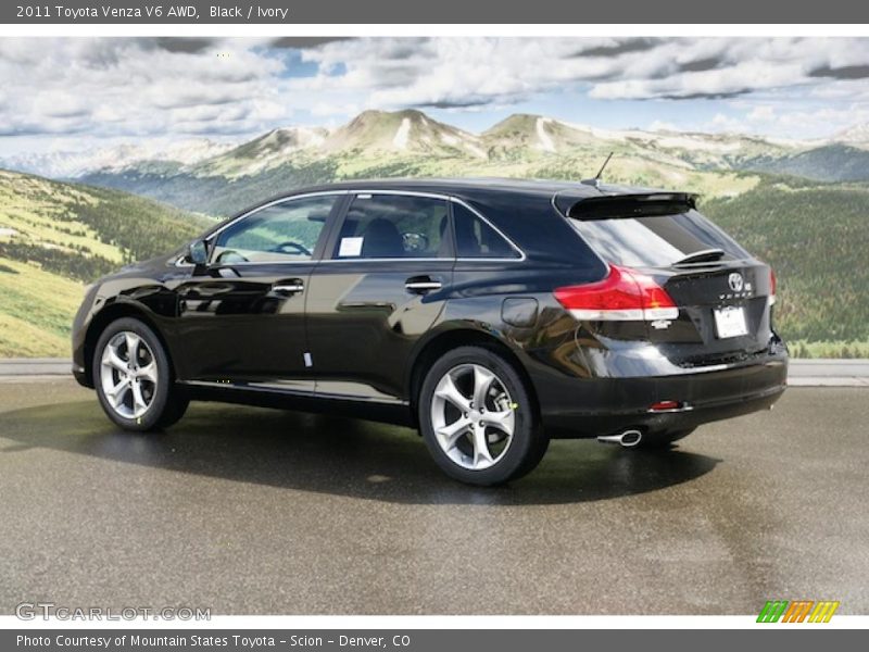 Black / Ivory 2011 Toyota Venza V6 AWD