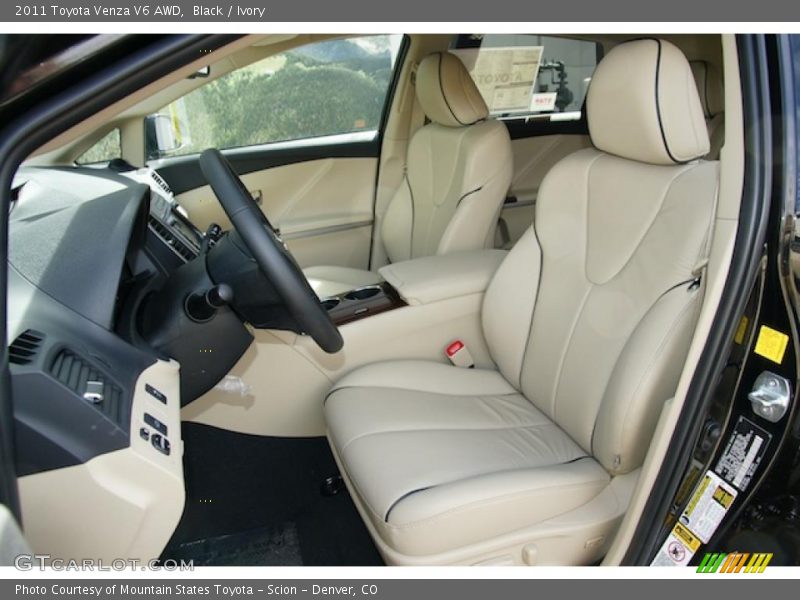  2011 Venza V6 AWD Ivory Interior