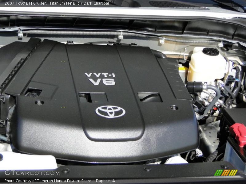 Titanium Metallic / Dark Charcoal 2007 Toyota FJ Cruiser