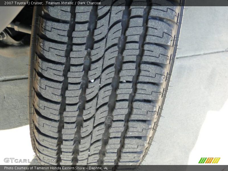 Titanium Metallic / Dark Charcoal 2007 Toyota FJ Cruiser