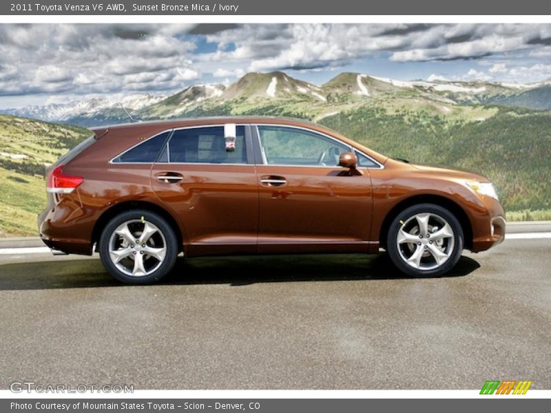  2011 Venza V6 AWD Sunset Bronze Mica