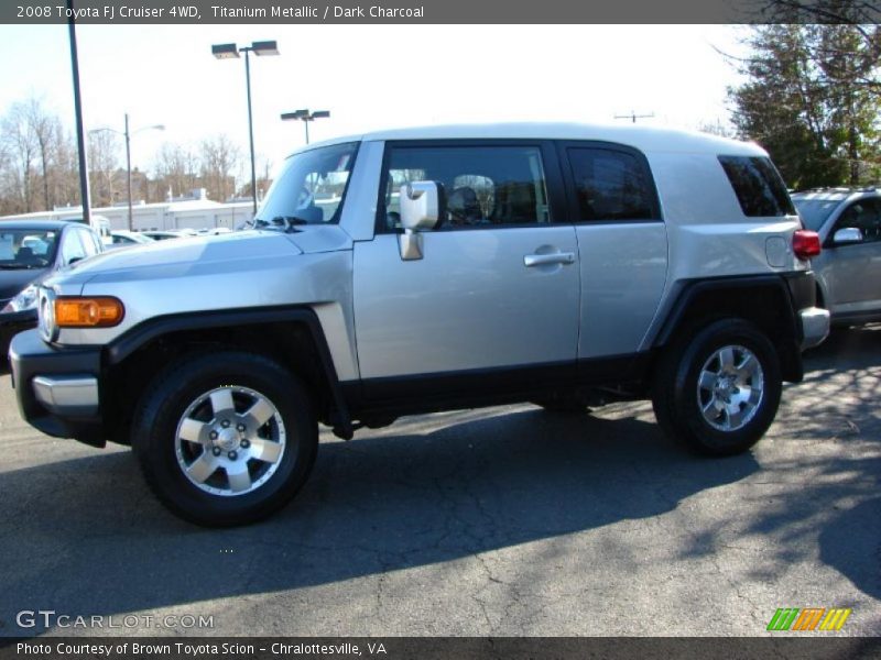 Titanium Metallic / Dark Charcoal 2008 Toyota FJ Cruiser 4WD