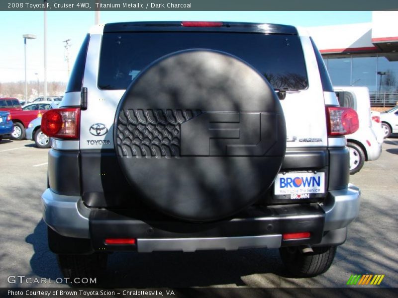 Titanium Metallic / Dark Charcoal 2008 Toyota FJ Cruiser 4WD